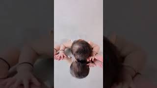 Cute baby playing.