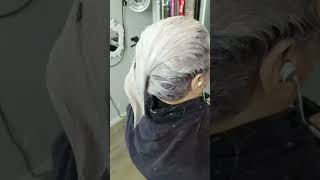 Farge korreksjon og meny #hairdresser #hairstylist #homesalon #stylistcolorist #frisør