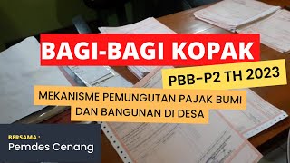 Bagi Bagi Kopak, Mekanisme Pemungutan Pajak di Desa