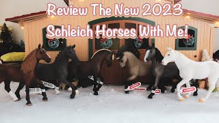 Review The New 2023 Schleich Horses With Me! *Coming From A Schleich Youtuber*