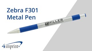 Zebra F301 Metal Pen by 4imprint