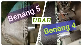 obras benang 5 bisa diubah menjadi benang 4