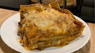 AMAZING 6 Hour Lasagna (Best Food I've Ever Made)