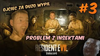 Resident Evil 7 #3 - Niezniszczalny Ojciec, Komary i Miotacz Ognia