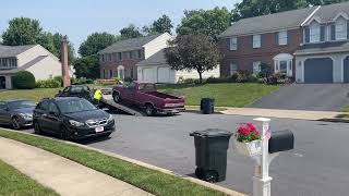 7.18.23 Truck hauled away from 110