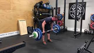 1/24/18 Pendlay Row 180x8 @7.5 ws 1/5