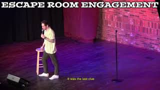 Guy Proposes In Escape Room