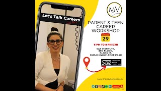 FREE Parent & Teen Career Workshop 29/9/2022