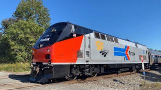 4 Trains at jones Crossing Woodford Va 9/30/21