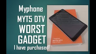 Myphone T5 DTV, WORST gadget I have ever purchased!