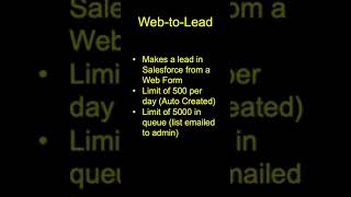 Web to Lead