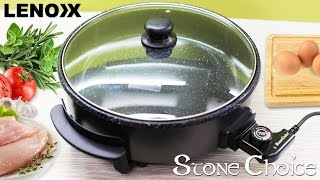 Reader's Digest Presents: Lenoxx Stoneware Electric Fry Pan