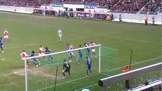 Stade de Reims-Lyon, 07/04/2013, tête de Fofana