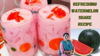 ठंडा ठंडा Watermelon Refreshing Juice 😋,बिना गैस जलाए इस भयंकर गर्मी में ठंडा टेस्टी जूस जरूर बनाएं