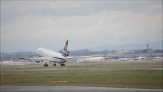 A day at FRA #4: B747-8 vs. A388 - HEAVYTIME @ RWY25L