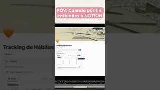 Seguimiento de hábitos y rutinas en NOTION