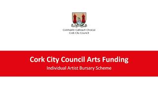 CCC 2020 Arts Funding Individual Artist Bursary