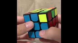 I solved the rubik’s cube :D