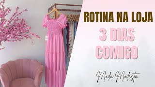 VLOG ROTINA NA LOJA - Jaciara Abreu