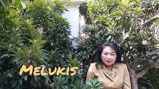 Melukis dengan media kanvas dan acrilyc