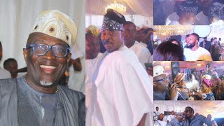 Dr  Ayuba Accolade Mc Oluomo & Wizkid's Mum As Tolulope Weds Adekunle In Lagos