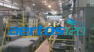 Aertos 120 Drone | Power Plant Ceiling & Drainage Pipes Inspection