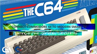 3 Ways To Connect Commodore 64 To a Modern TV  Smart TV How To Setup The Commodore C64 Direct To TV