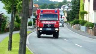 Feuerwehr Hersfeld SW2000 auf Einsatzfahrt