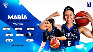 María Esperanza Delgado - WBBL Lituania 23-24 (BC Neptūnas Klaipeda)