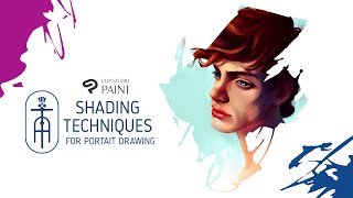 Shading techniques for portrait drawing in Clip Studio Paint