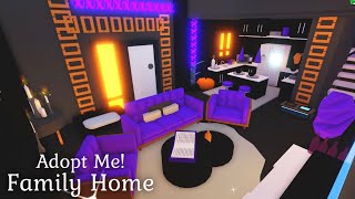 Halloween Vibes - Family Home MAKEOVER - Adopt Me! - Tour Speed Build