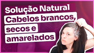 Tratamento com Óleos Essenciais para cabelos brancos, secos e amarelados