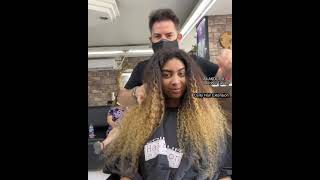 Kıvırcık saç kaynak keratin mikro curly hair extension natural human hair best hair dresser istanbul