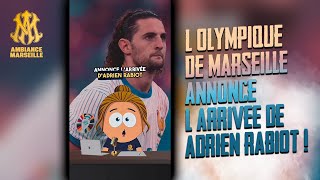 L’#om annonce l’arrivée d'Adrien #rabiot ! 🔥 #olympique #marseille #mercato #ligue1