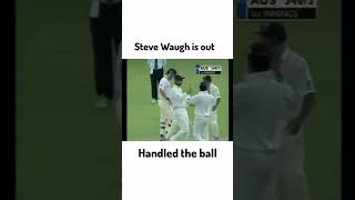 Handled The Ball Rare Way To Get Out In Cricket 😱😱