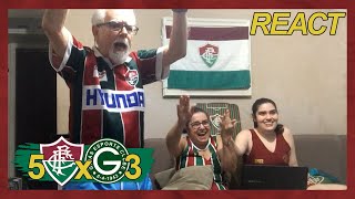 FAMÍLIA TRICOLOR REAGE A 5 FLUMINENSE X 3 GOIAS- CAMPEONATO BRASILEIRO 2023