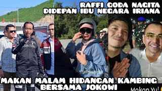 MAKAN MALAM DIHUTAN BERSAMA JOKOWI DI IKN RAFFI ISENG GODAIN GIGI