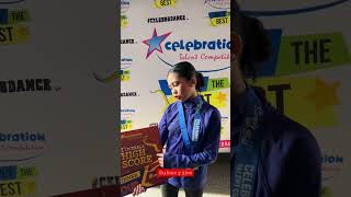 Filipino American won 1st high score, category, high gold award at Celebration Talent Competition.