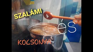 HÁZI SZALÁMI és KOCSONYA