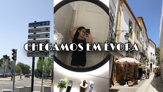 CHEGAMOS EM ÉVORA | diário de viagem, cenas da cidade, tour pelo quarto, mercado, turismo...