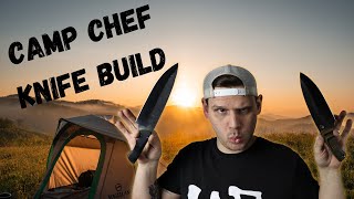 Making a chef knife and a camp chef knife, plus a deep dive on coke bottle handles | Knife Making