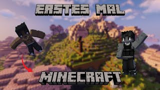 Mein FREUND Spielt zum ersten Mal MINECRAFT! 😱😱😱 (noob gameplay)