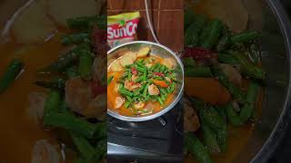 Sedapnya Tauco Udang & kcg panjang & tahu jipang #sedapsangat #enakkali #pedesaan