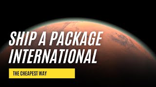 Fastest cheapest way to ship a package | The most economical shipping methods