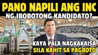 PAGPILI NG IGLESIA NI CRISTO SA KANDIDATO MAAARING GANITO? KAYA PALA SILA NAGKAKAISA SA PAGBOTO