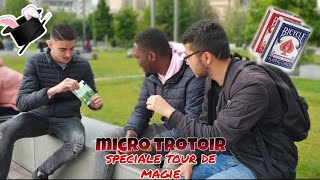 CROYEZ-VOUS ENCORE A LA MAGIE ?🎩🔮🃏 (Feat.Rubenlemagicien)-Micro trottoir