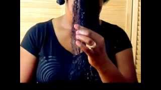 Natural Hair Detangling & Conditioning/Cleansing (Water Only Washing)