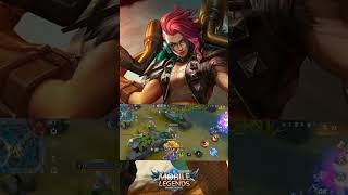 Main Hero Hilda Sebagai Roamer Land of Dawn #mobilelegends #shorts