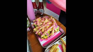 pinky 🩷😋 #foodie #food #asmr #burger #french #pinky #trend #viral #shorts