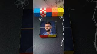 @TagdeRajatDalal Rubik's cube mosiac | #viratkohli #msdhoni #shorts